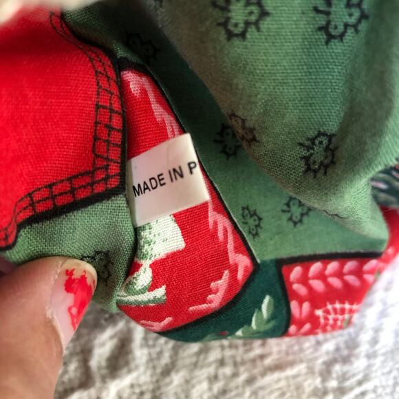 Handmade Country Christmas Moose Doll 16” Patchwork Lace Dress Farmhouse Decor - Picture 11 of 16